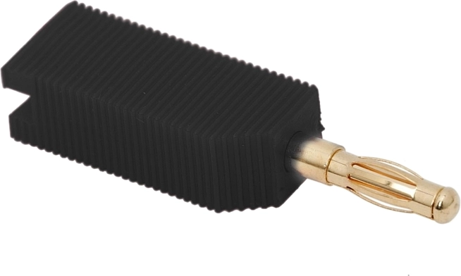 Позлатен бананов щекер 4 mm, черен