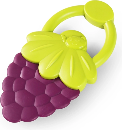 Grape Rattle and Teether for Babies