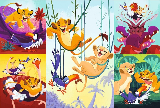 Пъзел 100 части DISNEY ЦАР ЛЪВ