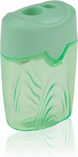 Двойно пастелно острилка ASTRA с контейнер