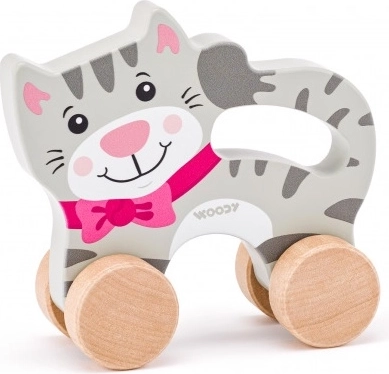 Woodyland wheeled kitty with handle