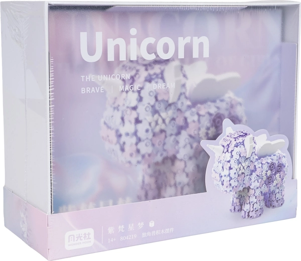 Creative Flower Unicorn Building Set