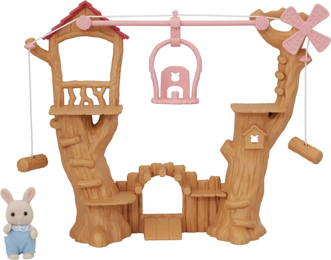 Sylvanian Families Children's Rope Climbing Frame with Gondola