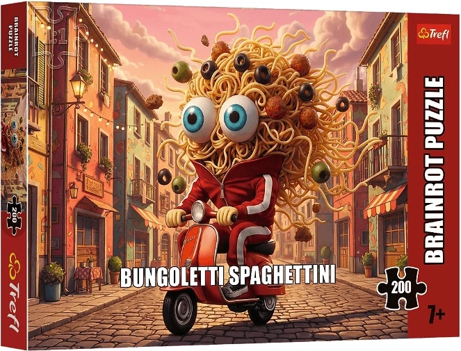 Пъзел Trefl BrainRots bungoletti spaghettini 200 части