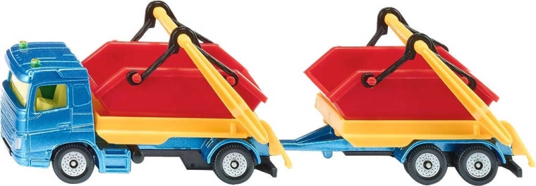 Siku truck with container and trailer