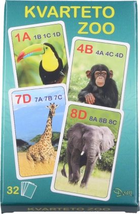 Картова игра квартето ZOO