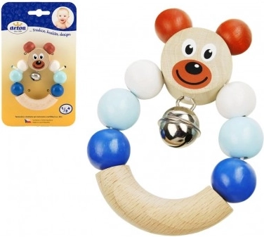 Detoa дрънкалка мечка синя