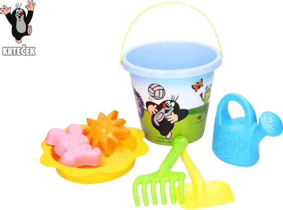 Комплект за пясък Кърт голям 3,5 l син