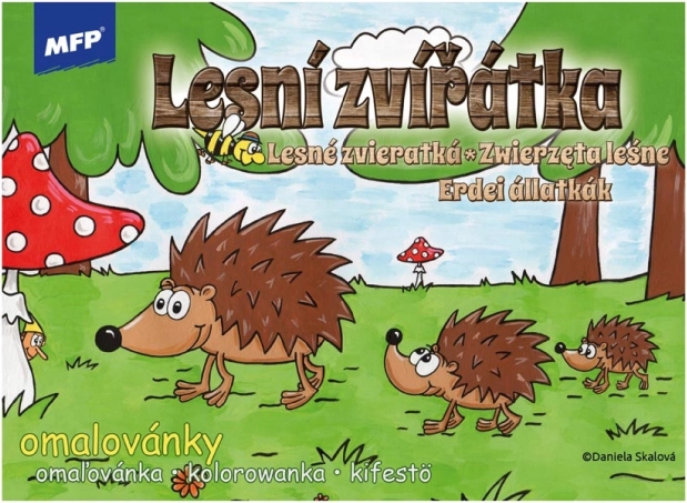 Оцветяване Горски животни