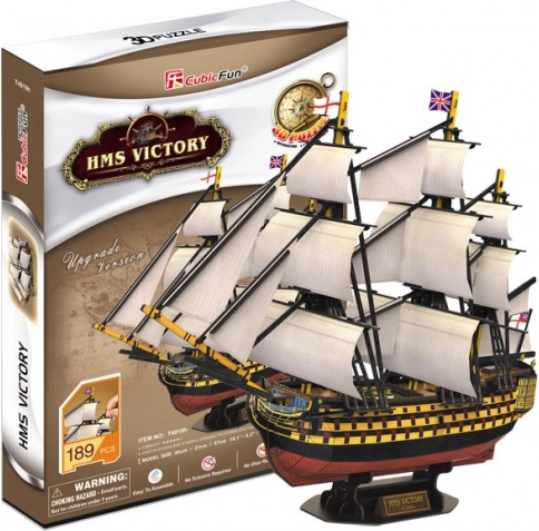 CubicFun 3D Puzzle Sailing Ship HMS Victory