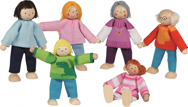 Goki кукли модерно семейство