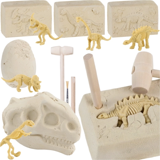 Kruzzel dinosaur digs 5 in 1 – paleontology set