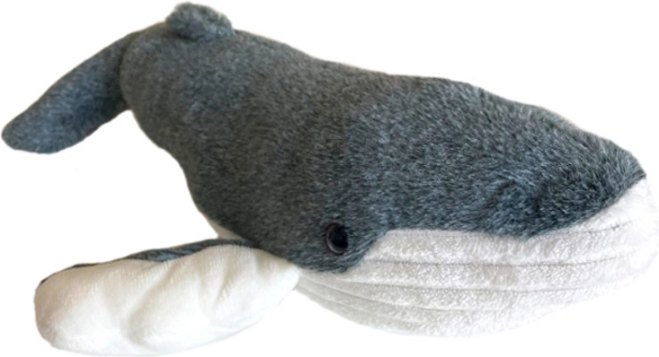 Plush Humpback Whale Beppe ZOO 33 cm