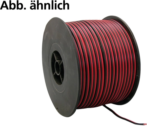 Плосък кабел с конектор Futaba 2 × 0,25 mm, 100 m