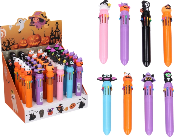 Multicolor Halloween pen (10 colors) - 1 piece