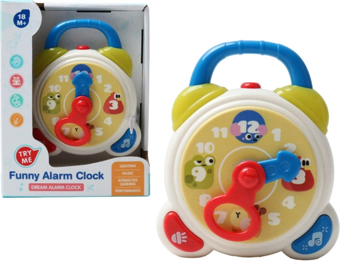 Educational Clock with Sound and Light Effects