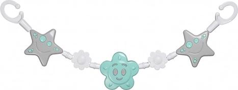 Висяща играчка за количка слънчице и звездички