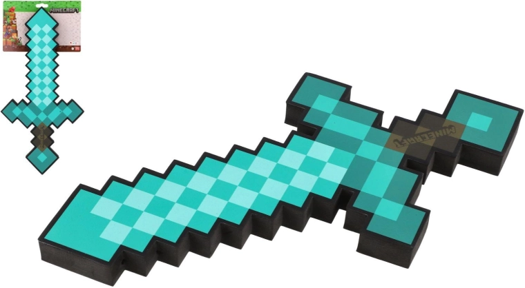 Minecraft Foam Diamond Sword