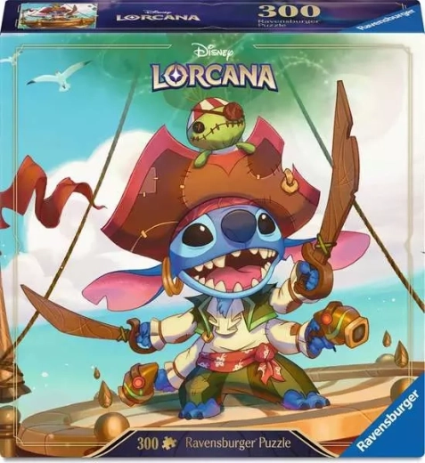 Пъзел Ravensburger Disney Lorcana Stitch – извънземен буканир (300 части)