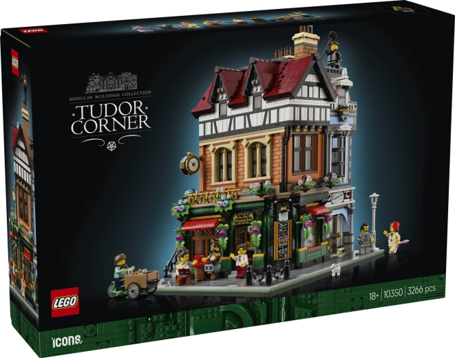 LEGO Icons Tudor corner – къща в английски стил