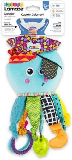 TOMY Lamaze висяща пиратска октоподка капитан Каламари