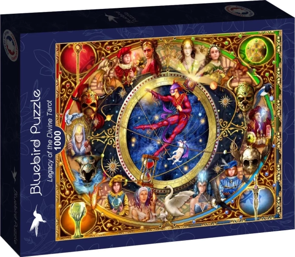 Bluebird puzzle Legacy of the Divine Tarot 1000 pieces
