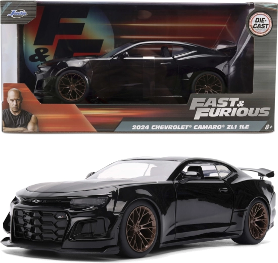 Модел на кола 2024 Chevrolet Camaro ZL1 FAST & FURIOUS 19 cm