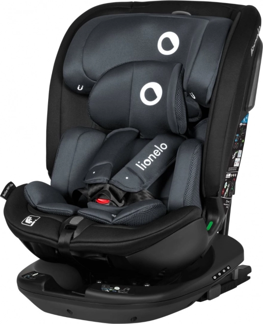 Детско столче за кола Lionelo Bastiaan RWF i-Size 0–36 kg – Сиво