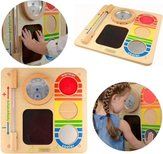 Masterkidz Wall-Mounted Learning Board – Exploring Temperature Flex