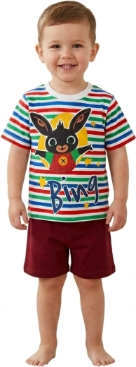 Children's Bing striped pyjamas