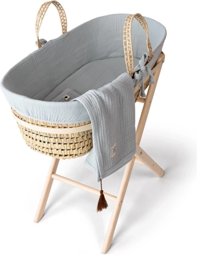 Funnababy комплектен кош на Моисей с оборудване Dove grey