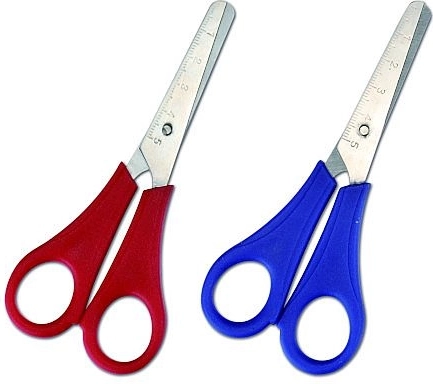 Ученически ножици CONCORDE Light 13 см с линийка