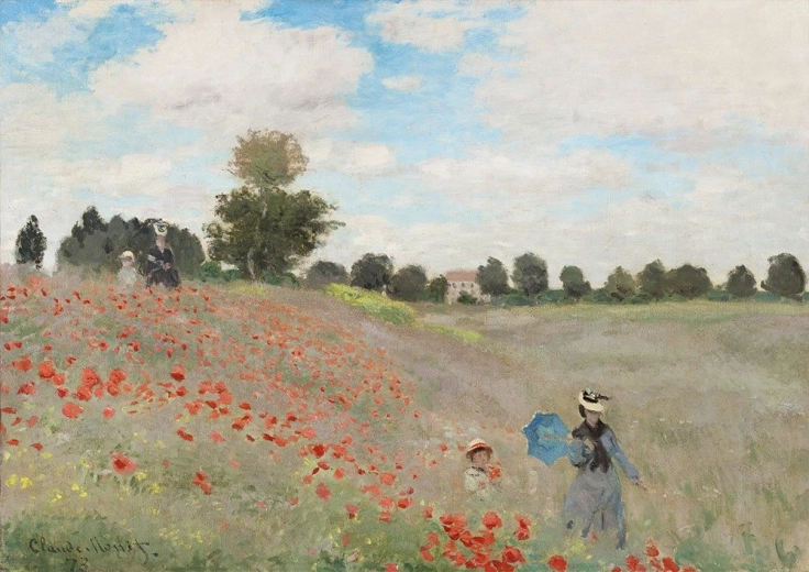 Poppy Field Puzzle 1000 Pieces BLUEBIRD