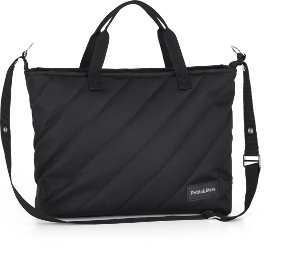 Petite&Mars Mia diaper bag Absolute Black