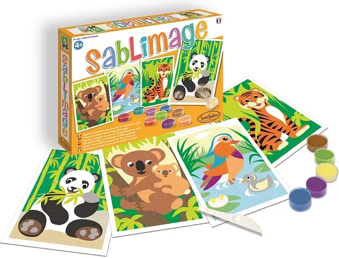 Sentosphere Sablimage mini sand pictures endangered animals