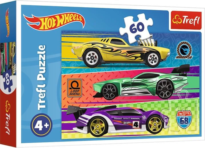HOT WHEELS race puzzle 60 pieces