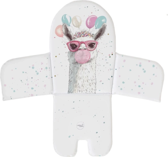 Ceba baby мека вложка за столче за хранене Basic Crazy Lama