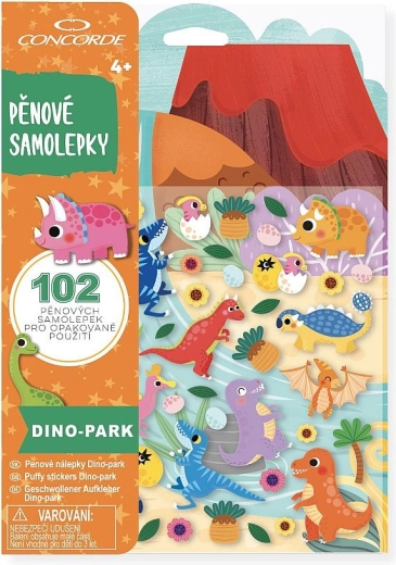 Пенести стикери Dino park CONCORDE