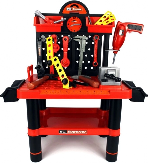 Детски работен плот Superior – Игрови комплект с инструменти