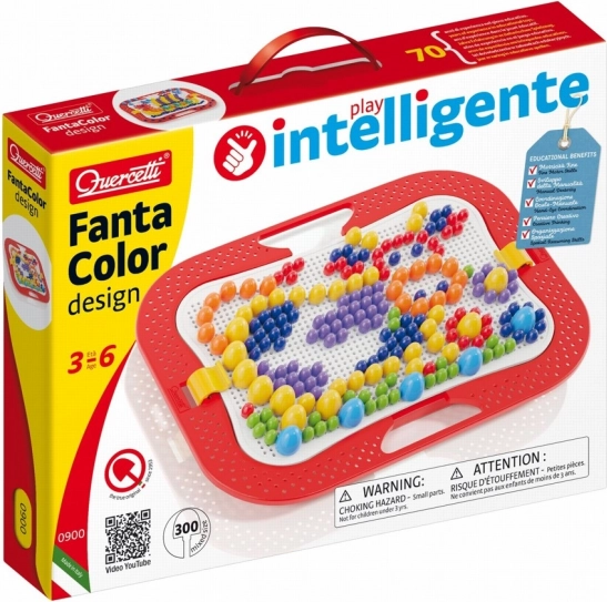 Мозайка Quercetti Fantacolor Design 300 бр.
