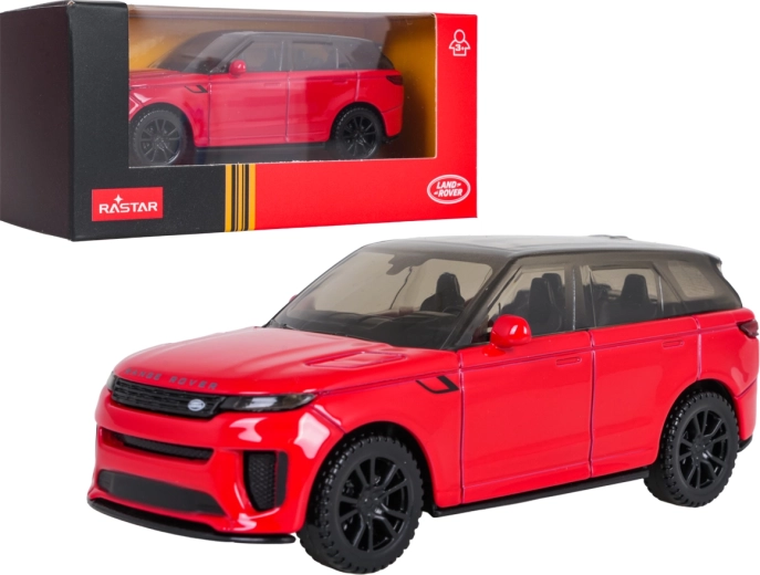 RASTAR Range Rover Sport SV Metal Model in 1:43 Scale, Red