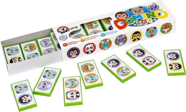 Animal Dominoes in a Box