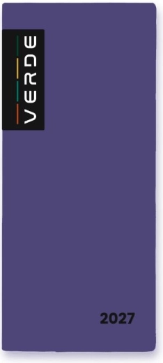 Месечен бележник в PVC обложка Violet 2027