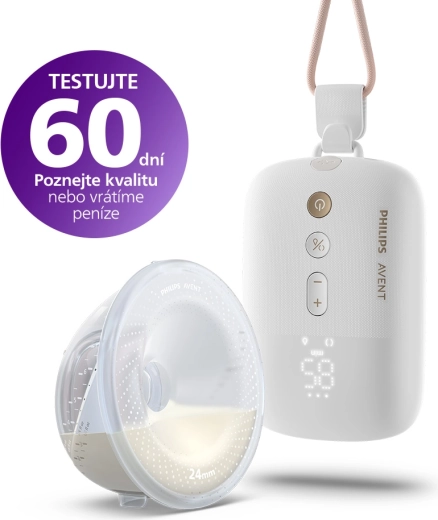 Philips Avent електрическа помпа за кърма Hands‑Free Premium Plus