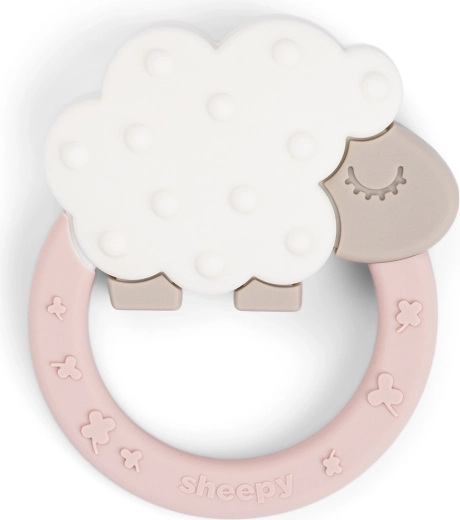 Done by Deer Sheepy pink teether