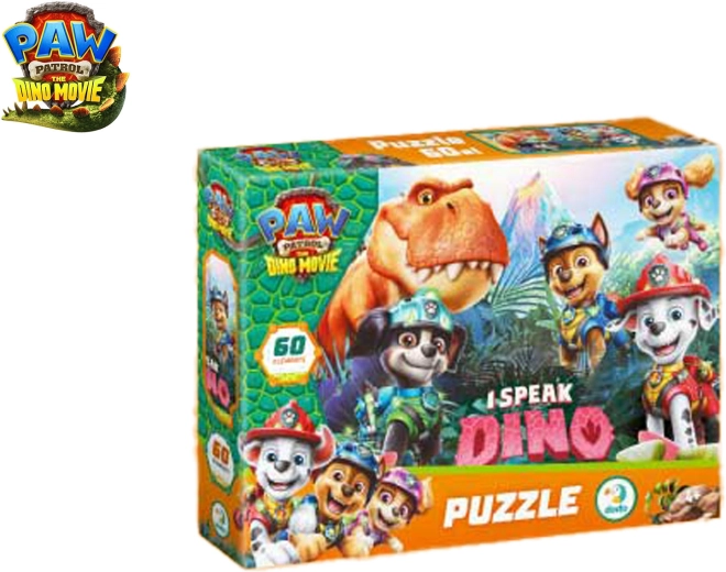 Paw Patrol Puzzle: The Dino Movie 60 Pieces