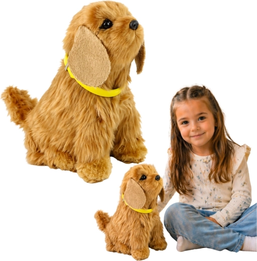 Interactive Plush Dog Cocker Spaniel