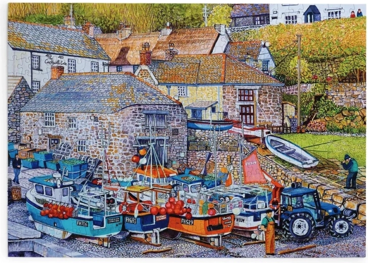 House of Puzzles Fishing Harbour – puzzle with 500 large pieces
