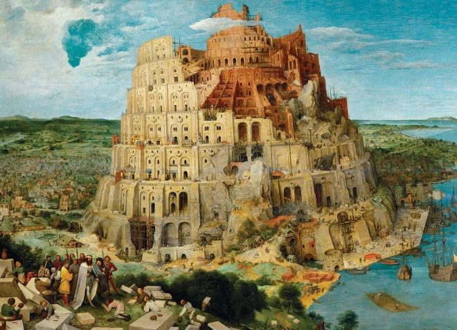 Puzzle Babylon Tower 1000 Pieces