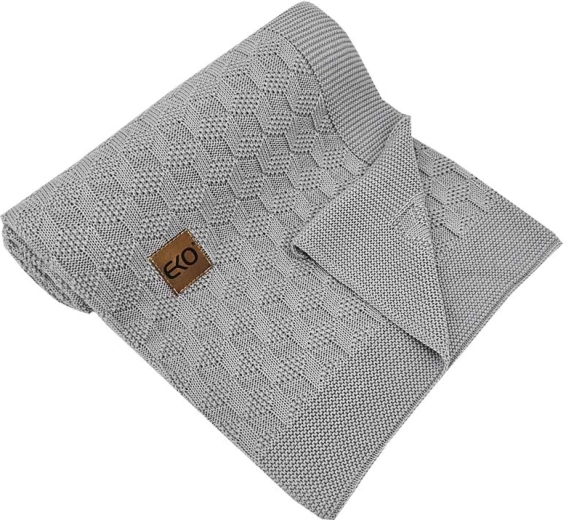 EKO бамбуково одеяло Light Grey 80 × 100 см
